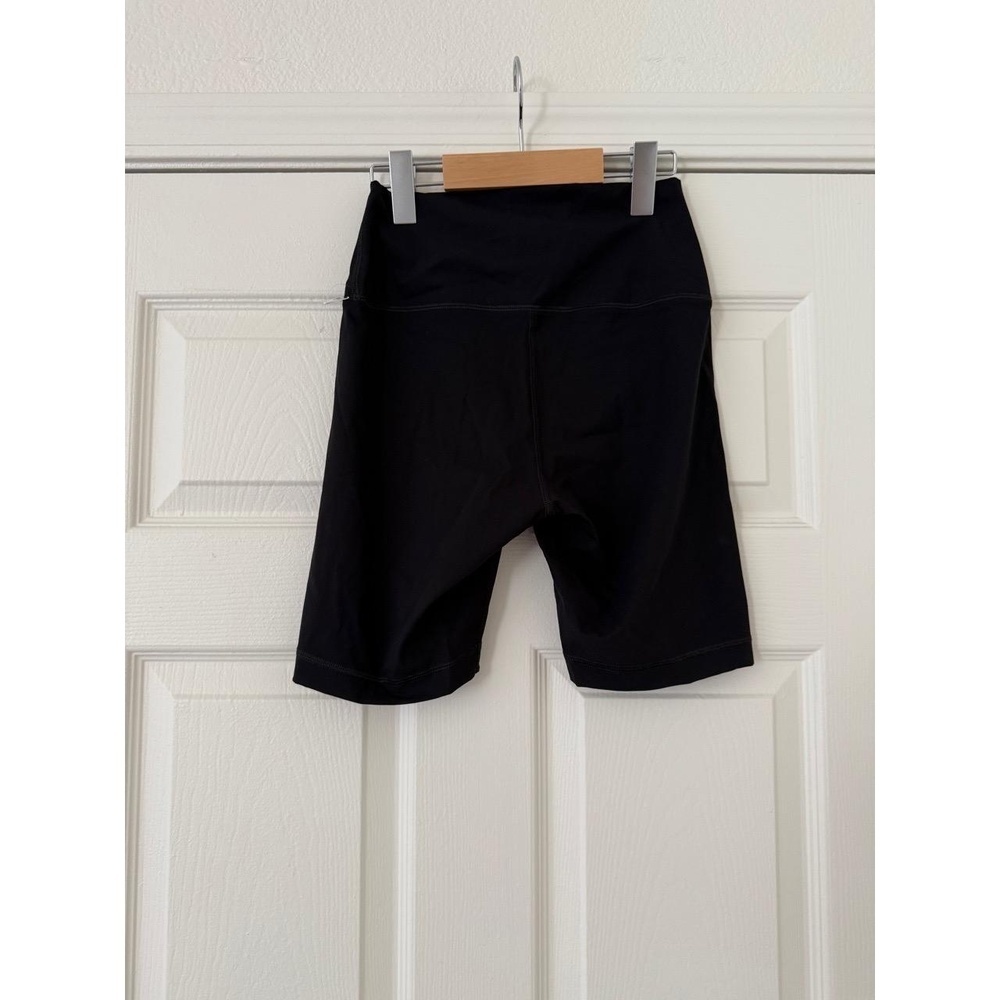 NWOT Everlane Black Biker Shorts small - Picture 2 of 3